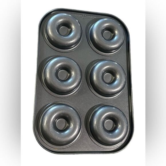 Nordic Ware Non Stick Mini Donut Pan. Kitchen Bakeware. 6 Donuts. NWOT. - Picture 4 of 7